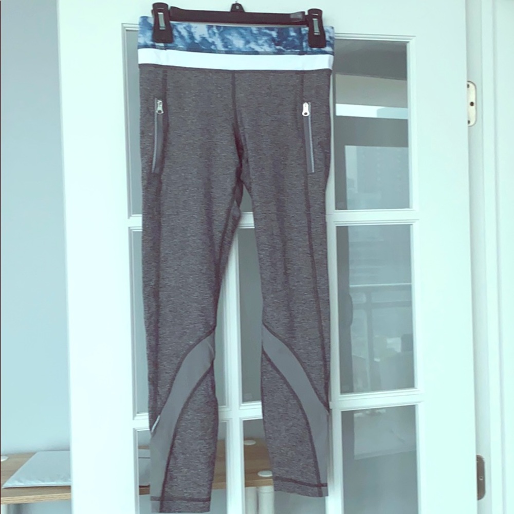 Lululemon crop mid rise running tights